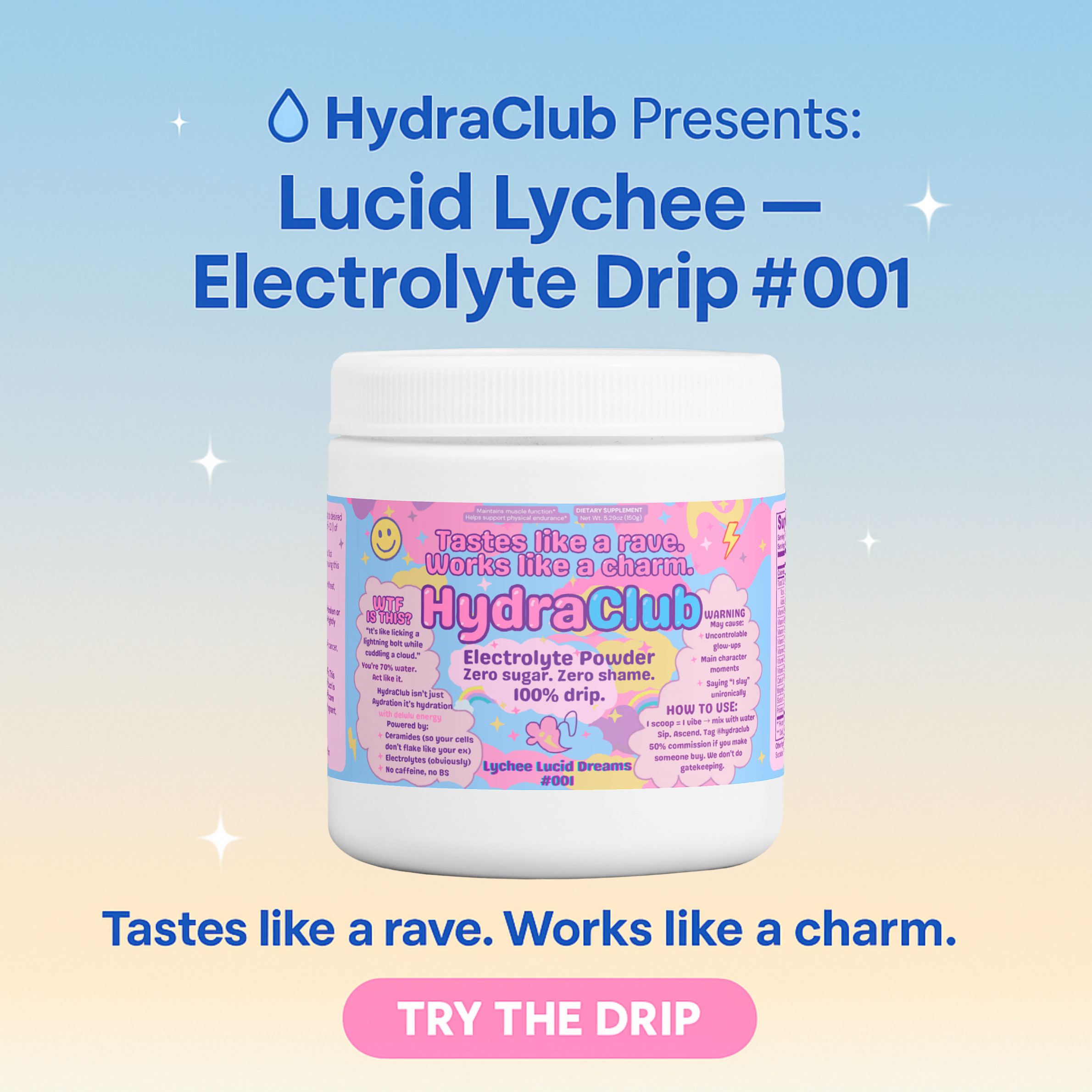 Lucid Lychee – Electrolyte Drip #001